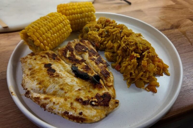 Nando's Butterfly Chicken & Spicy Rice Clone